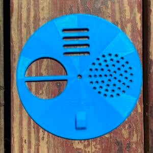 UV-Reactive Blue Entrance Disc