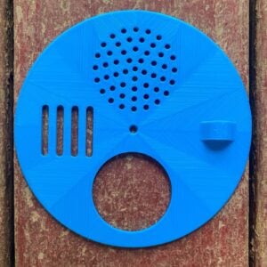 UV-Reactive Blue Entrance Disc